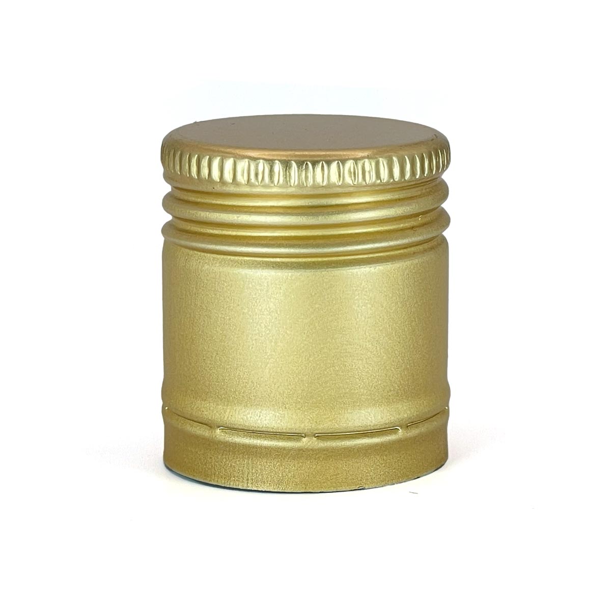 Φιάλη λευκό 200ml με χρυσό βιδωτό καπάκι 30x35mm - Image 3