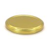 Γυάλινο βάζο Vaso Miele Liscio 396ml με χρυσό καπάκι twist-off T-70 - Thumbnail Image 3