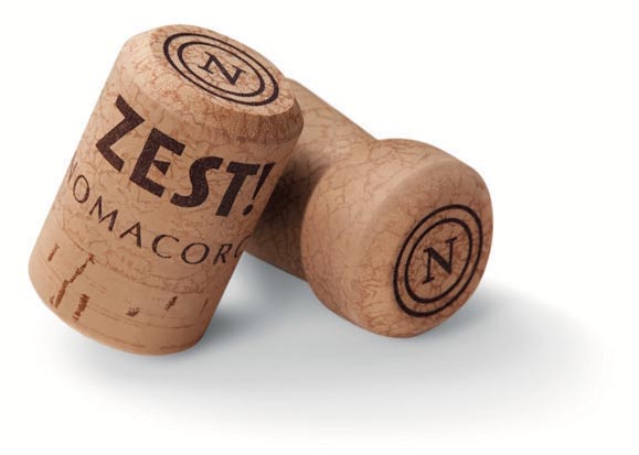 Nomacorc Zest Premium sparkling wine closure