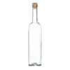 Bottle Futura White 500ml with synthetic stopper 19mm