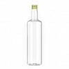 Bottle Tonda Evoluzion White 700ml with gold screw cap 31.5x24mm