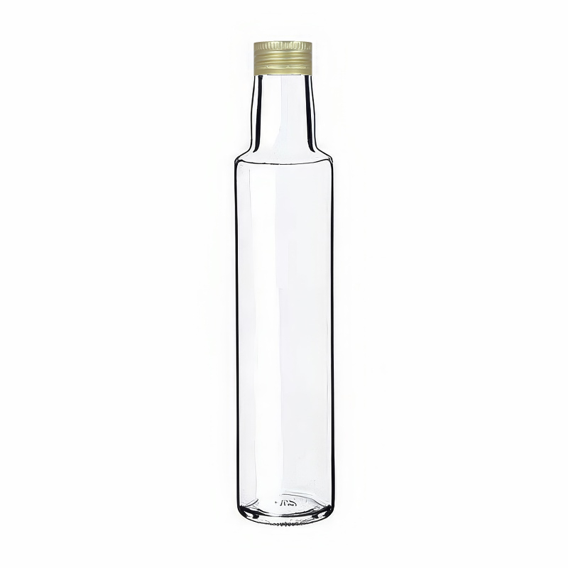 Bottle Dorica White 500ml with gold screw cap 31.5x18mm