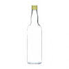 Bottle DIST. WHISKY 700ml with gold screw cap 31.5x24mm