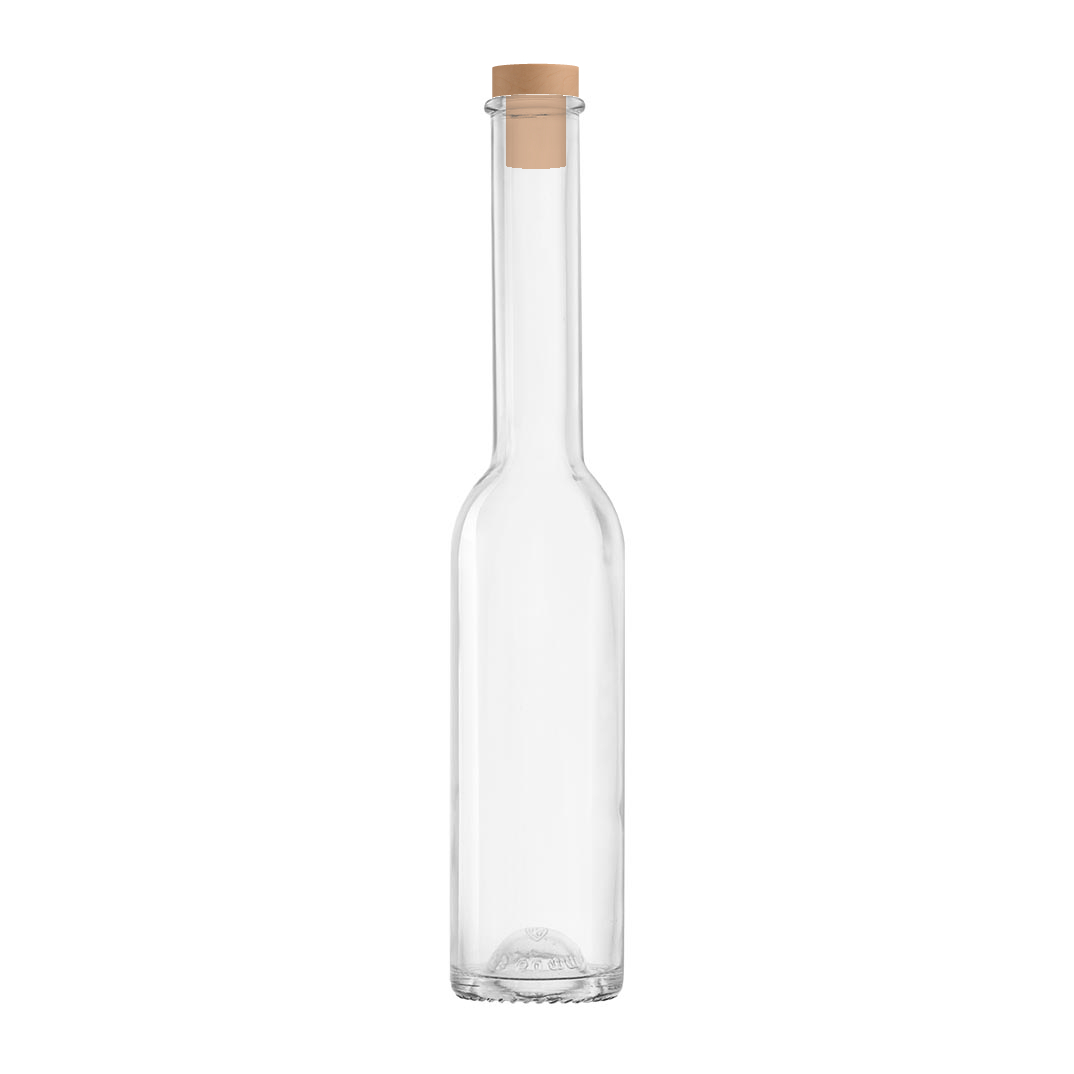 Bottle Tosca White 200ml with synthetic stopper 19.5x22mm