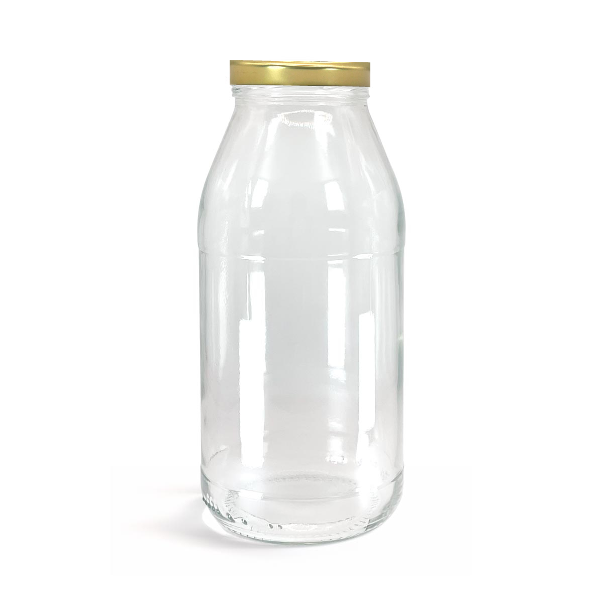 Glass jar BTG Passata 500 SE 500ml with gold twist-off cap T-53