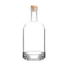 Bottle RDB White - 100ml with synthetic stopper 14.5x13mm