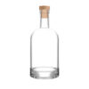 Bottle RDB White - 750ml with synthetic stopper 22.5x23mm