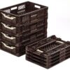 Foldable Collapsible Clever Fresh Box advance Brown 59,6x39,6x15,35cm - Thumbnail Image 2