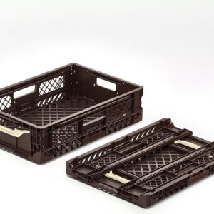 Foldable Collapsible Clever Fresh Box advance Brown 59,6x39,6x15,35cm