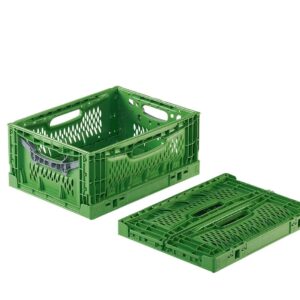 Foldable Collapsible Clever Fresh Box advance Green 40x30x18cm
