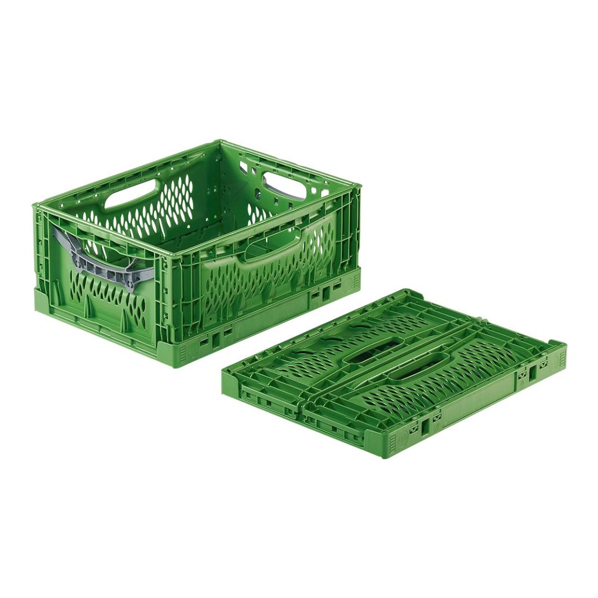 Foldable Collapsible Clever Fresh Box advance Green 40x30x18cm