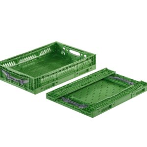 Foldable Collapsible Clever Fresh Box advance Green 60x40x12cm