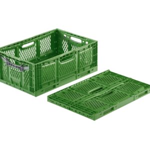 Foldable Collapsible Clever Fresh Box advance Green 60x40x23cm