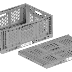 Foldable Collapsible Clever Fresh Box advance Grey 60x40x23cm