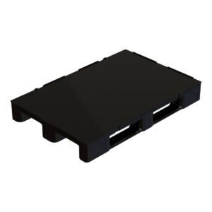 Μαύρη πλαστική παλέτα vario1208M basic 1200x800x148mm